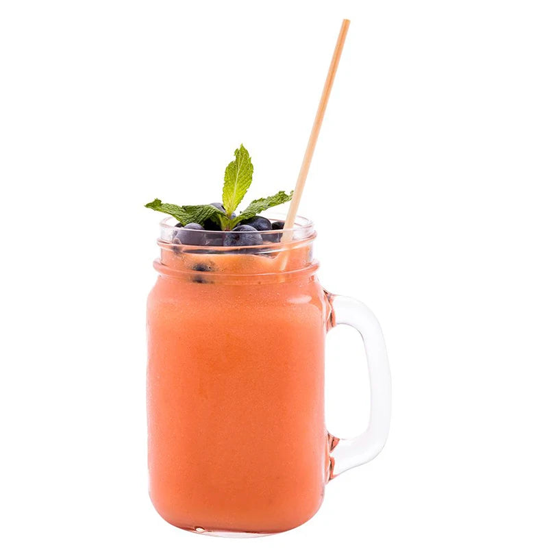 1000pcs 20cm 100% Natural Wheat Straw Environment Friendly Degradable Straw Creative Disposable Cold Coffee Juice Small Straws