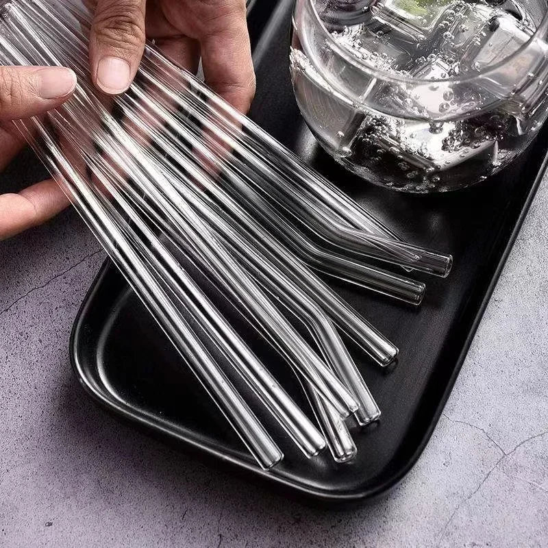 Sip Clean. Sip Green. 🌿 or Reusable Smoothie Straw Set