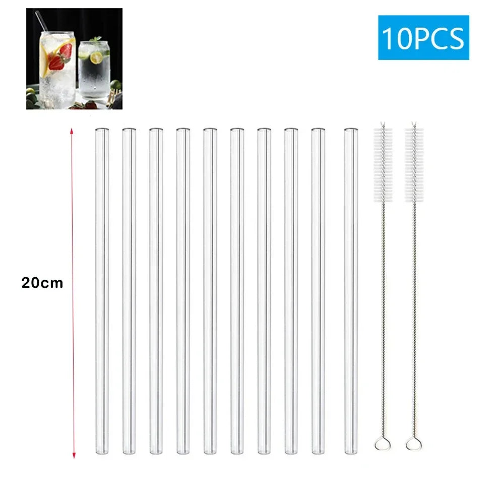 Sip Clean. Sip Green. 🌿 or Reusable Smoothie Straw Set