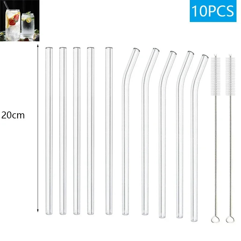 Sip Clean. Sip Green. 🌿 or Reusable Smoothie Straw Set