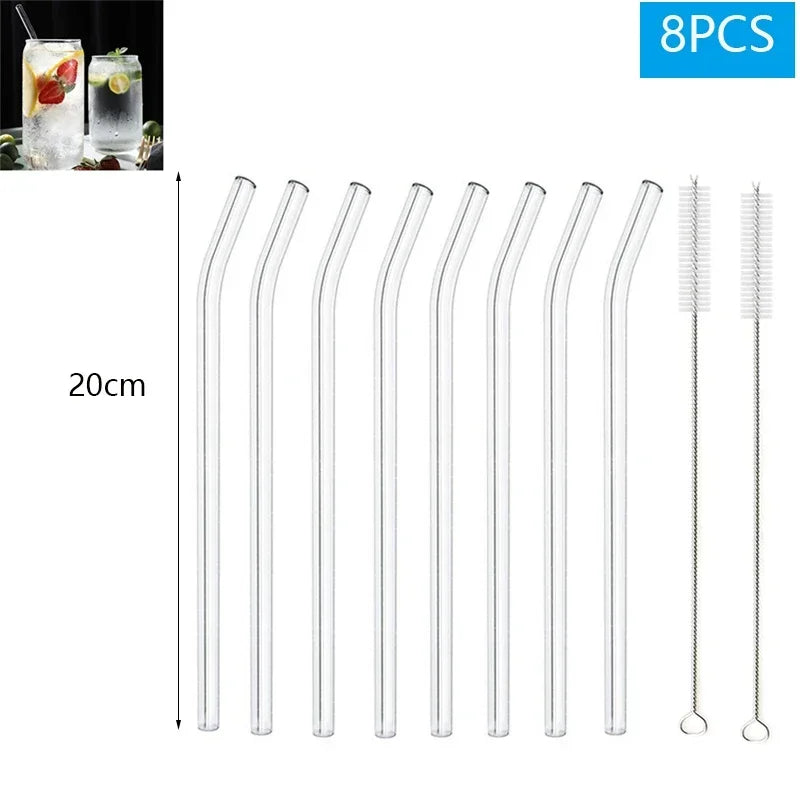 Sip Clean. Sip Green. 🌿 or Reusable Smoothie Straw Set