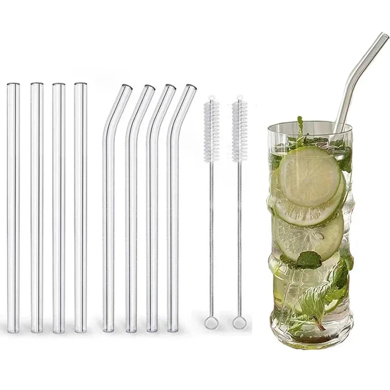 Sip Clean. Sip Green. 🌿 or Reusable Smoothie Straw Set